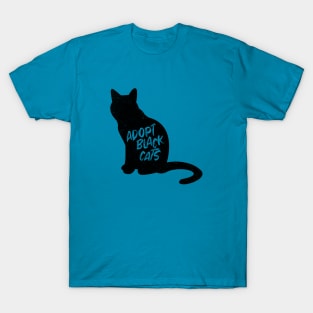 Adopt Black Cats T-Shirt